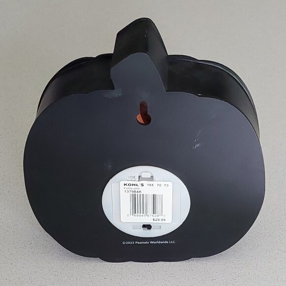 Roman Peanuts Snoopy's Doghouse Boo! Pumpkin LED Halloween Decor - Picture 3 of 14